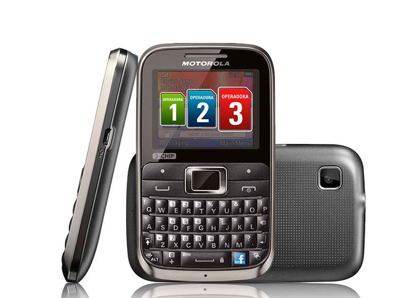 Celular Motorola Motokey 3 EX 117 Desbloqueado