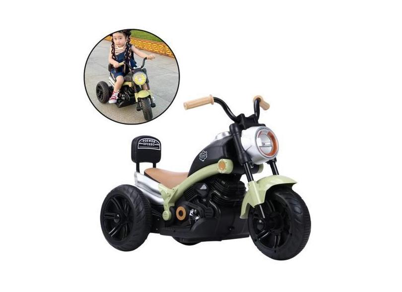 Mini Moto Elétrica Infantil Triciclo 6V Chopper Até 3 Anos - IMPORTWAY
