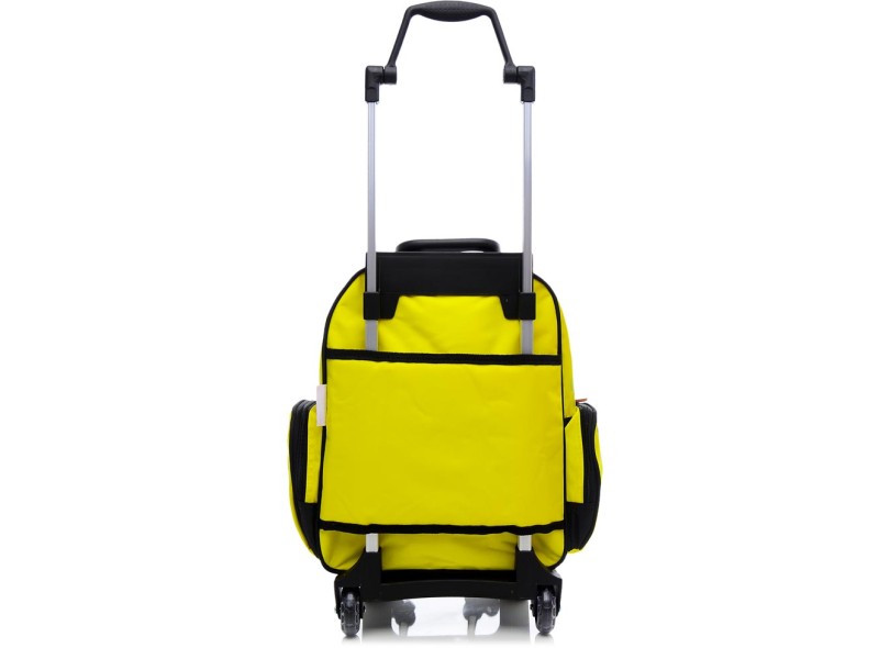 Mochila Escolar Dermiwil Bob Esponja com Rodinha G