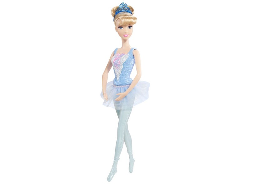 Boneca Princesas Disney Cinderela Bailarina CGF30 Mattel