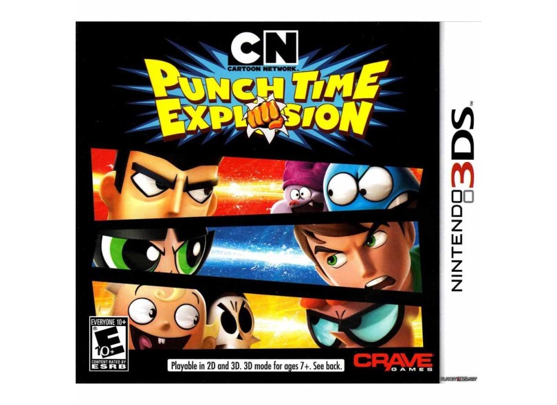 Jogo Cartoon Network: Punch Time Explosion Crave Games Nintendo 3DS