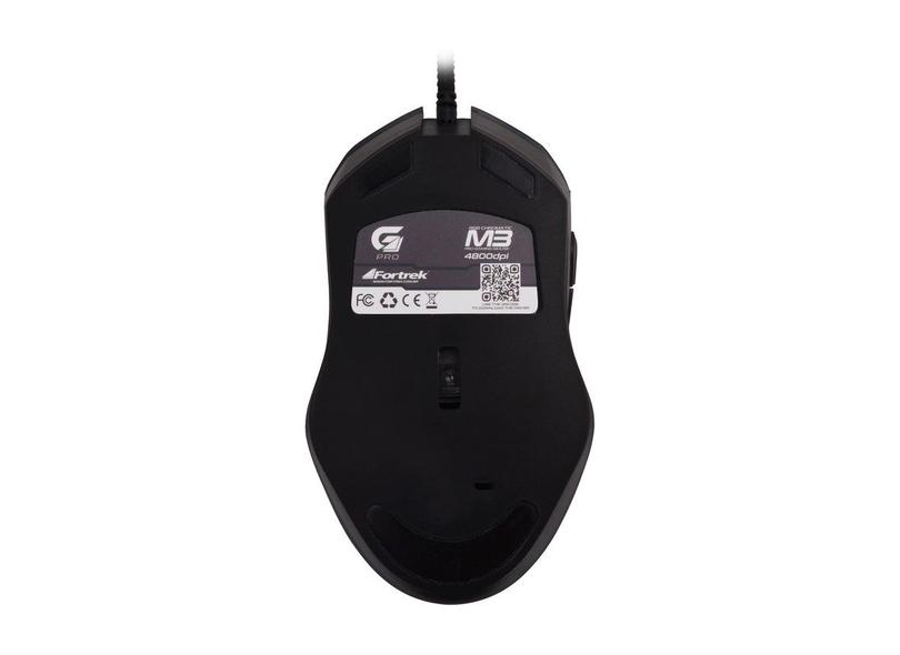 Mouse Óptico Gamer USB Pro M3 Rgb - Fortrek