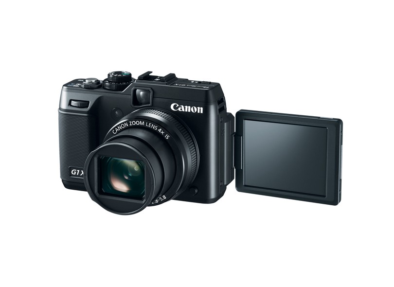 Câmera Digital Semiprofissional Canon PowerShot 14,3 MP Full HD G1X