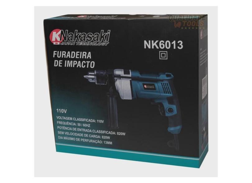 Furadeira de Impacto 13mm 820w