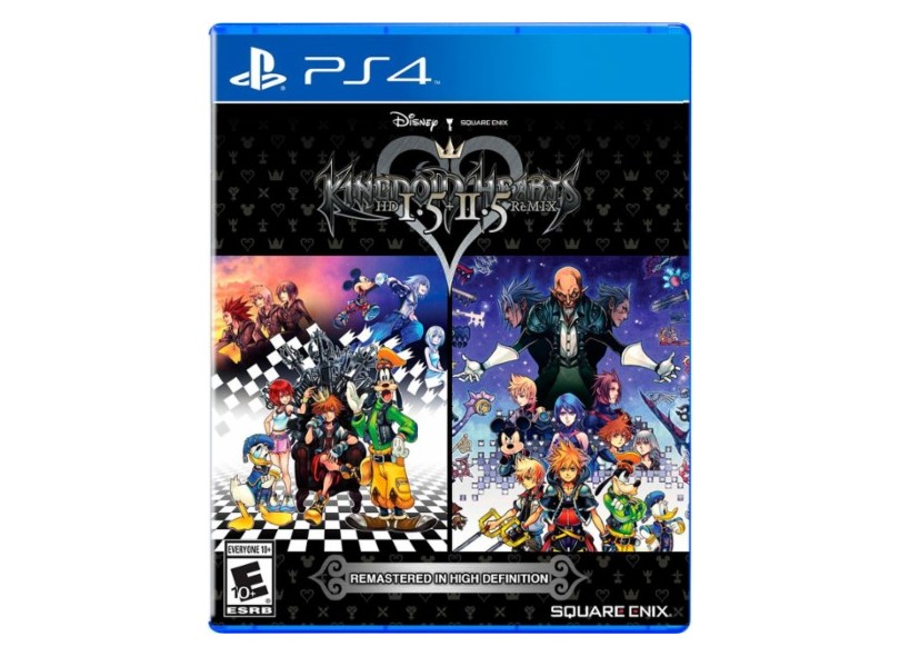 Jogo Kingdom Hearts HD I.5 + II.5 ReMIX PS4 Square Enix