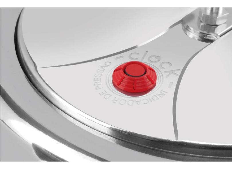 Panela de Pressão Clock 7 l Original Polida