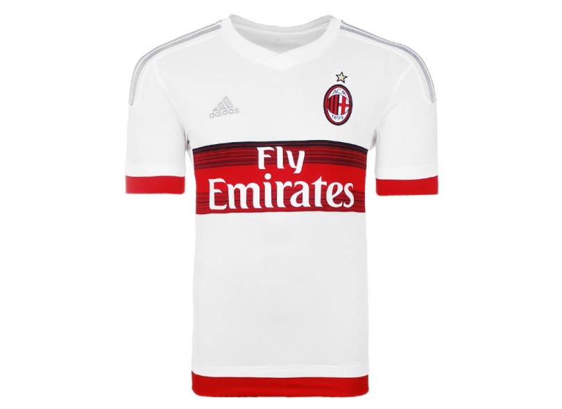 Camisa Torcedor Milan II 2015/16 com Número Adidas