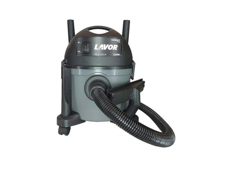 Aspirador De Pó E Água 12l Compact Eco 1250w Lavor Wash 220v Compact Eco 12