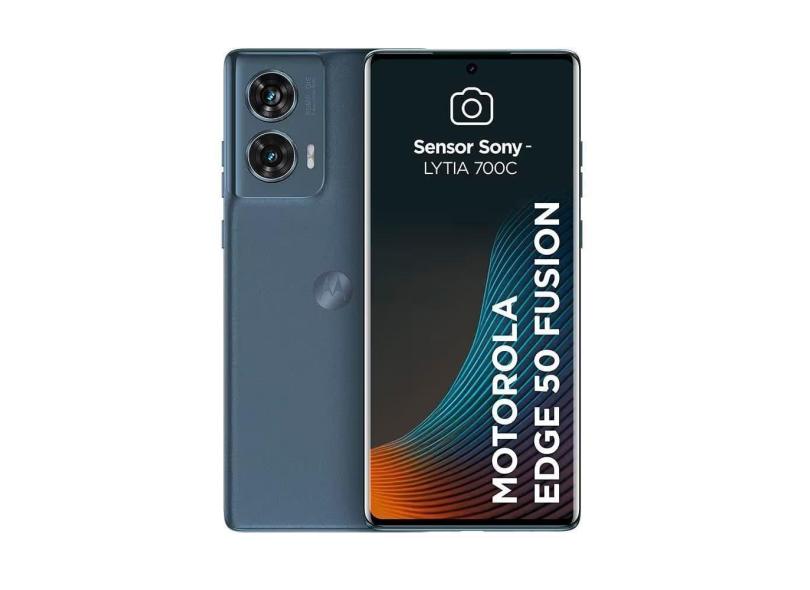 Smartphone Edge 50 Fusion 5G, 256GB, Tela 6.7&quot;, Câmera Traseira 50MP+13MP, Grafite, MOTOROLA