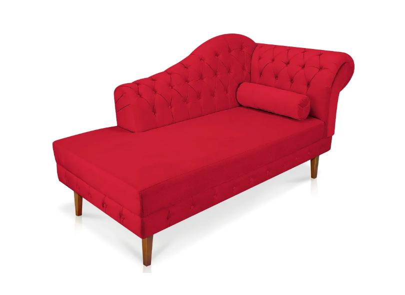 Divã Suede Mônaco 165cm D'Rossi