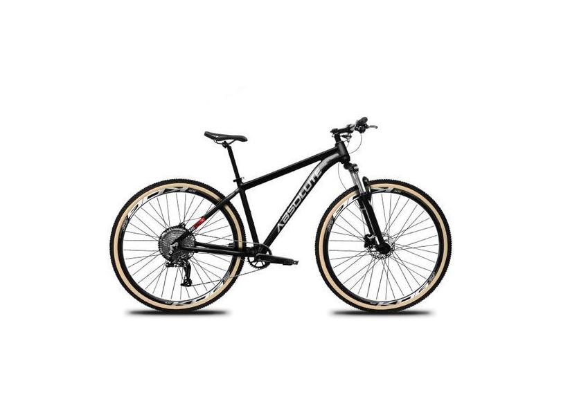 Bicicleta Absolute Nero 5 12 Marchas Com Freios Hidráulicos, Preto, 17