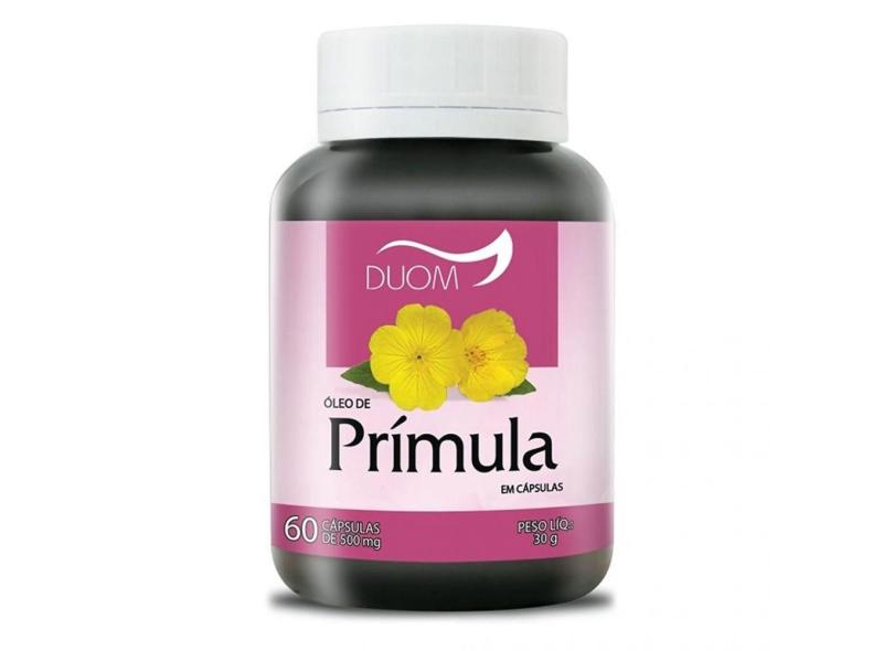 Óleo de Prímula - 60 Cápsulas 500mg - Duom com o Melhor Preço é no Zoom