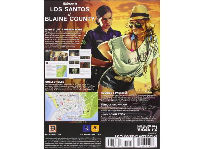 Grand Theft Auto V - Strategy Guide - [Limited Edition] - Tim Bogenn & Rick Barba - 9780744014679