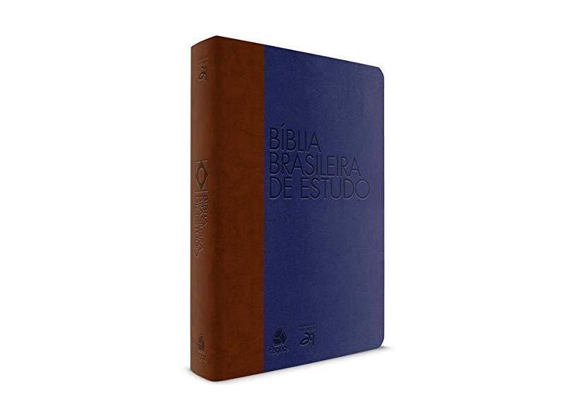 Bíblia Brasileira de Estudo - Capa Azul - Luiz Say&#227;o - 9788577421923
