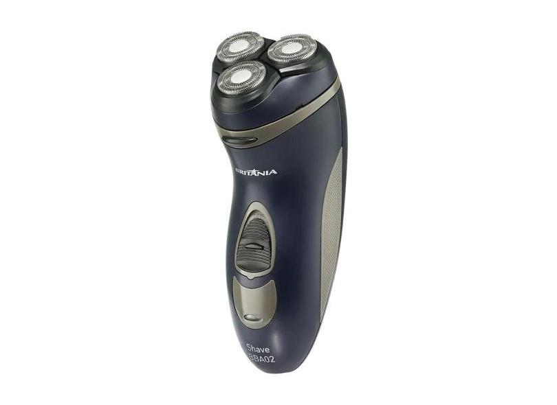 Barbeador Britania BBA02AZ Shave Bivolt Recarregavel Azul
