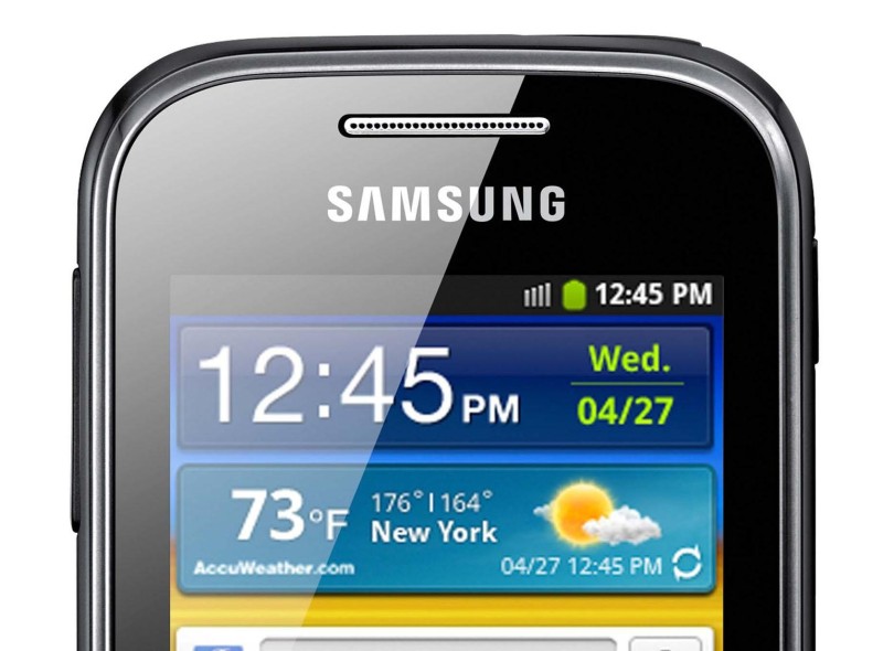 Smartphone Samsung Galaxy Pocket Plus S5301 2,0 MP Desbloqueado 4 GB Android 4.0 (Ice Cream Sandwich) 3G Wi-Fi
