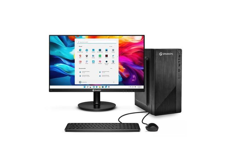 Computador Completo Intel Core I3 4gb Ssd 512gb Monitor - SparkPC