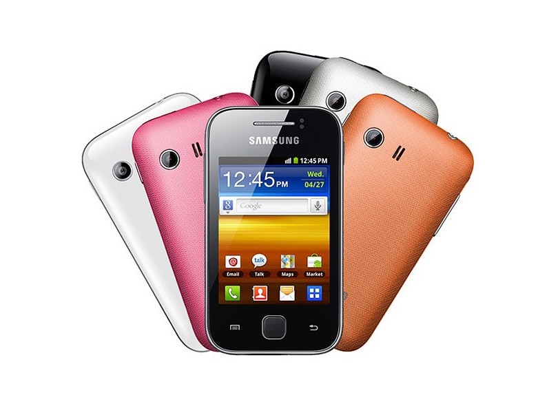 Smartphone Samsung Galaxy Y S5360 Câmera 2,0 MP Desbloqueado Android 2.3 (Gingerbread) 3G Wi-Fi