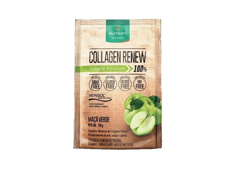 Collagen Renew Maçã Verde Sachê Nutrify 10g