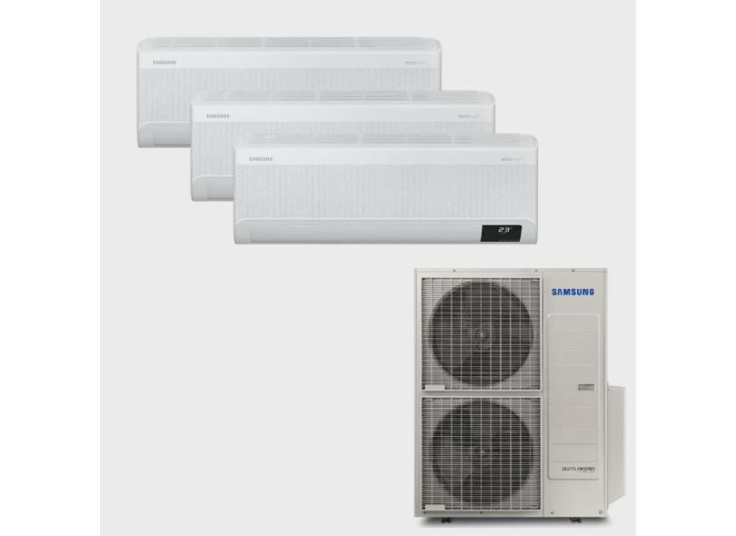 Ar Condicionado Multi Split Inverter Samsung fjm 48.000 btus q/f 220V + 2x High Wall WindFree 9.000 btus + 1x High Wall WindFree 24.000 btus