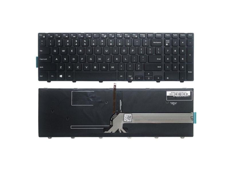 Teclado EUA/UK/SP para Dell Inspiron 15 3000 5000 3541 3542 3