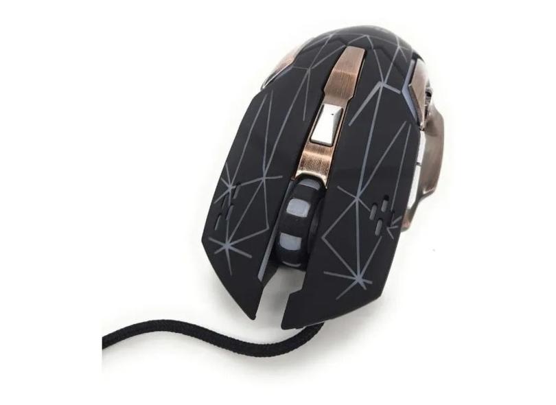 Mouse Gamer Profissional Para Jogos Com Iluminação USB Xtrad XD-X9