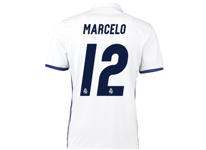 Camisa Torcedor Real Madrid I 2016/17 com Número Adidas