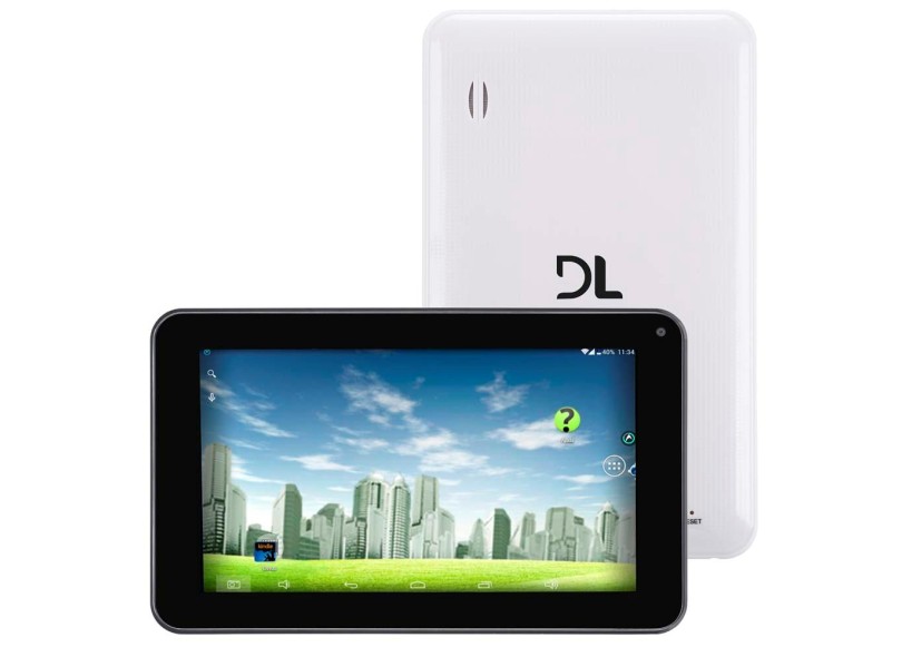 Tablet DL Eletrônicos 4 GB TFT 7" Android 4.1 (Jelly Bean) 0,3 MP Eagle