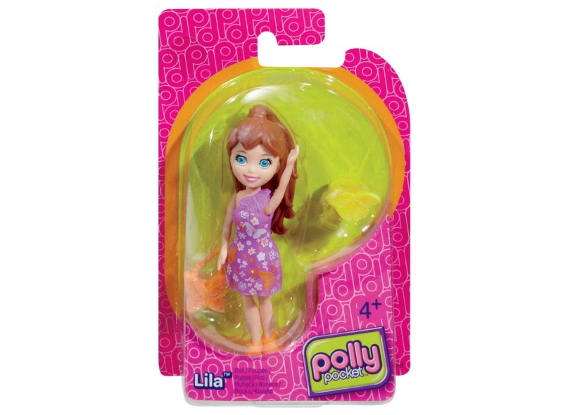 Boneca Polly Lila Passeio Mattel