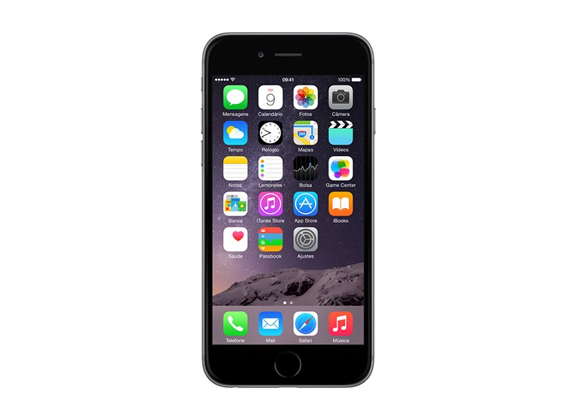 Novo Smartphone Apple iPhone 6 128GB iOS 8 3G 4G Wi-Fi