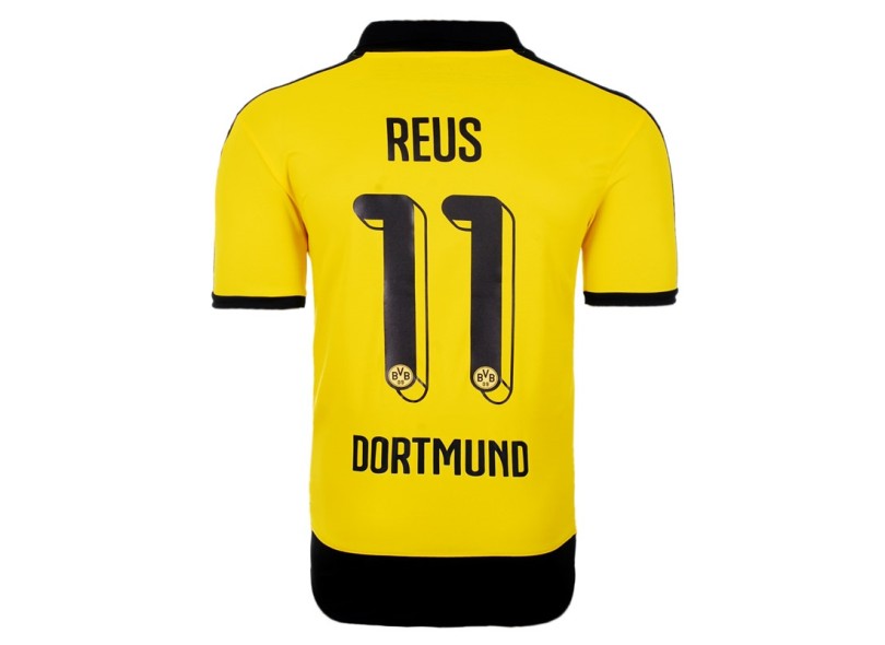 Camisa Torcedor Borussia Dortmund II 2015/16 com Número Puma