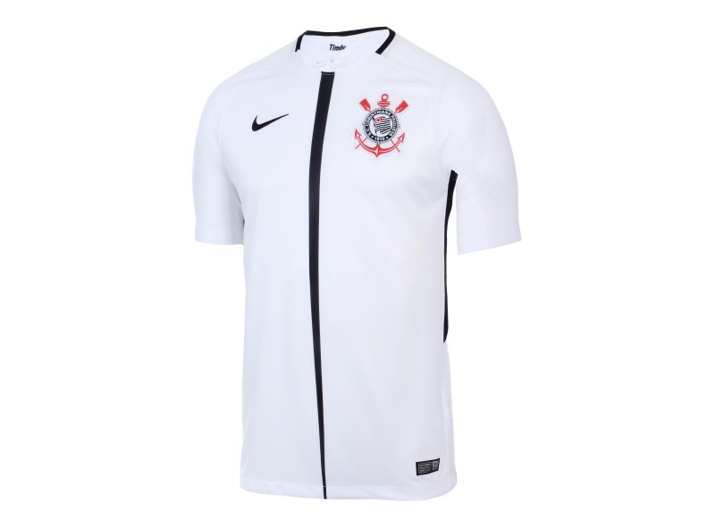 Camisa Torcedor Corinthians I 2017/18 Sem Número Nike com o Preço é no