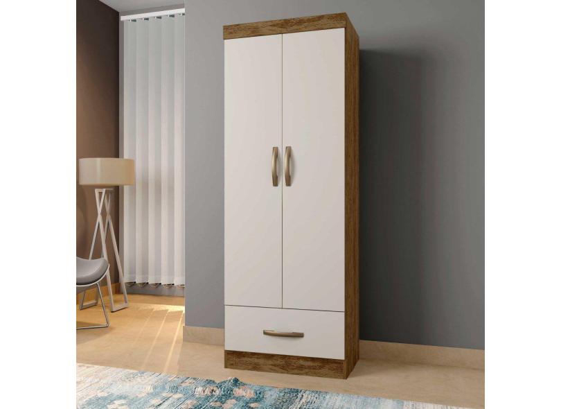 Multiuso Prisma Arte Moveis Ypê/Off Arte Móveis Cor Ipê/Off White com