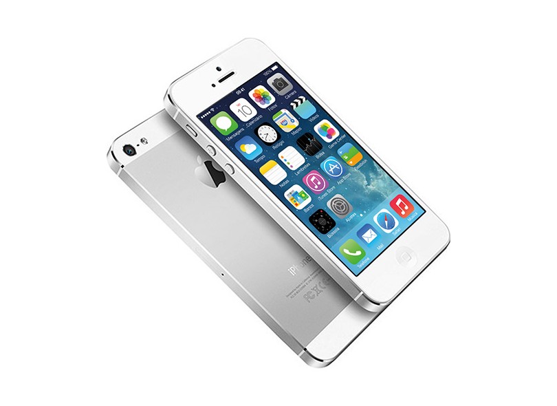 Smartphone Apple iPhone 5 32GB Câmera 8,0 MP Desbloqueado 3G Wi-Fi