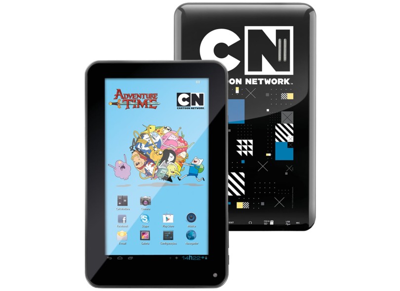 Tablet Multilaser 4 GB LCD 7" Android 4.1 (Jelly Bean) 0,3 MP NB100