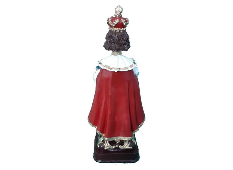 Menino Jesus de Praga Imagem em Resina com 20 cm com o Melhor Preço é no Zoom