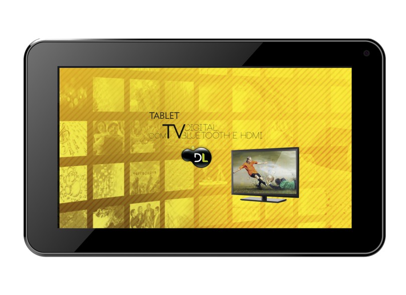 Tablet DL Eletrônicos Wi-Fi 0.512 GB LCD 7 " e-TV