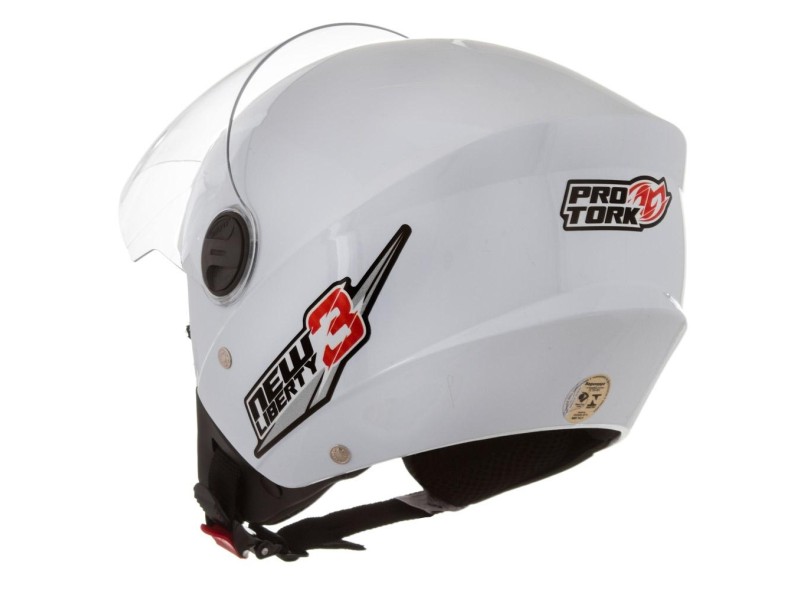Capacete Protork New Liberty Three Aberto