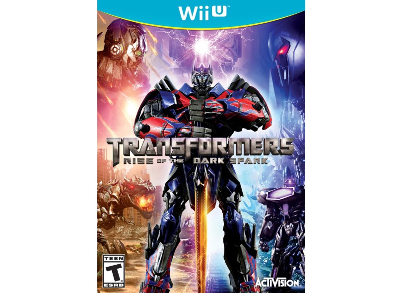 Jogo Transformers: Rise of the Dark Spark Wii U Activision