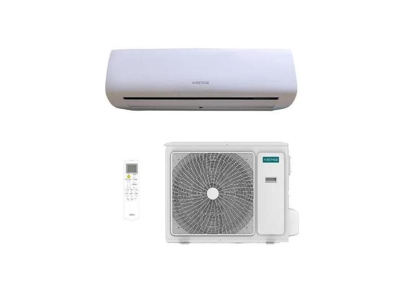 Ar Condicionado Inverter Fujitsu Airstage Essencial 18000 Btus Quente