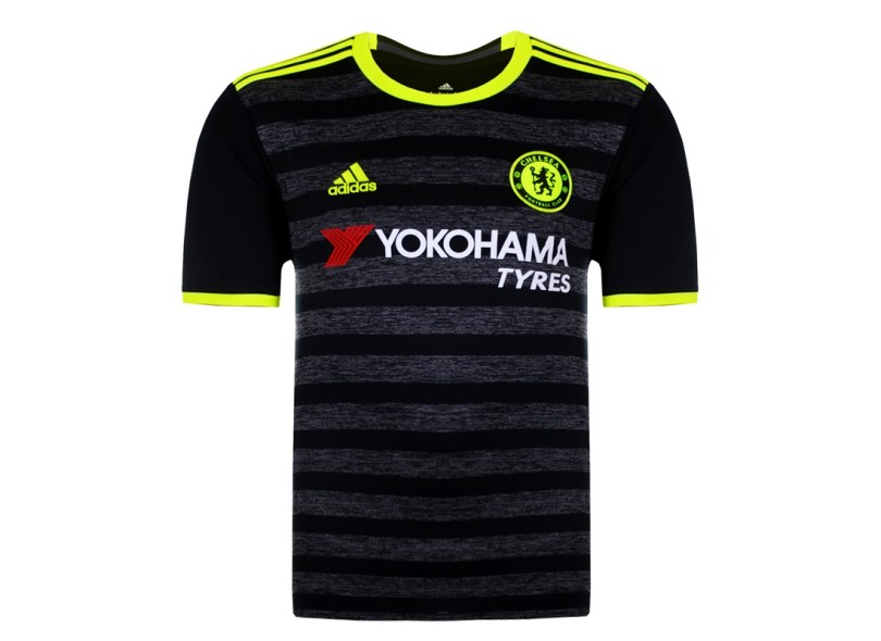 Camisa Torcedor Chelsea II 2016/17 com Número Adidas