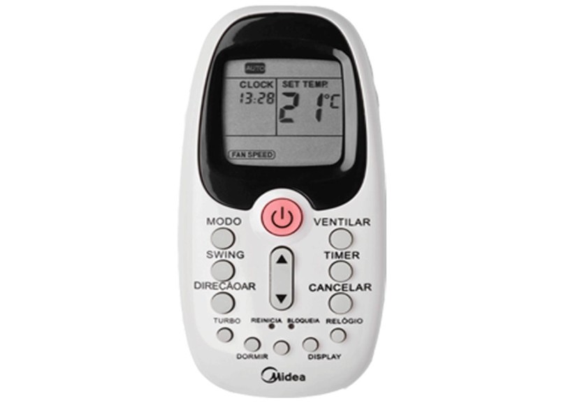 Ar Condicionado Split Hi Wall Midea Elite Window 9.000BTUs Controle Remoto Frio 42MWCA09M5