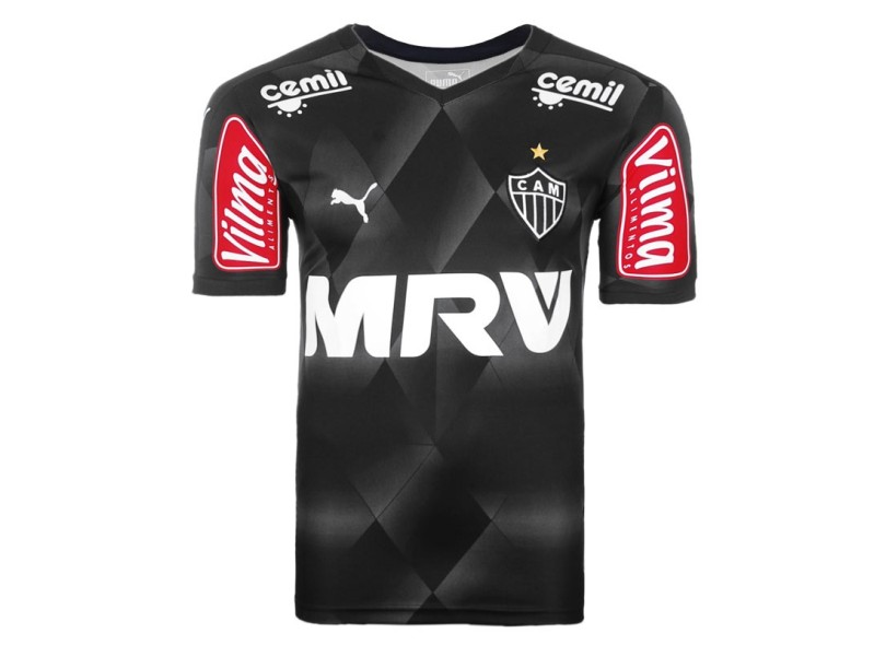 Camisa Torcedor infantil Atlético Mineiro III 2015 sem Número Puma