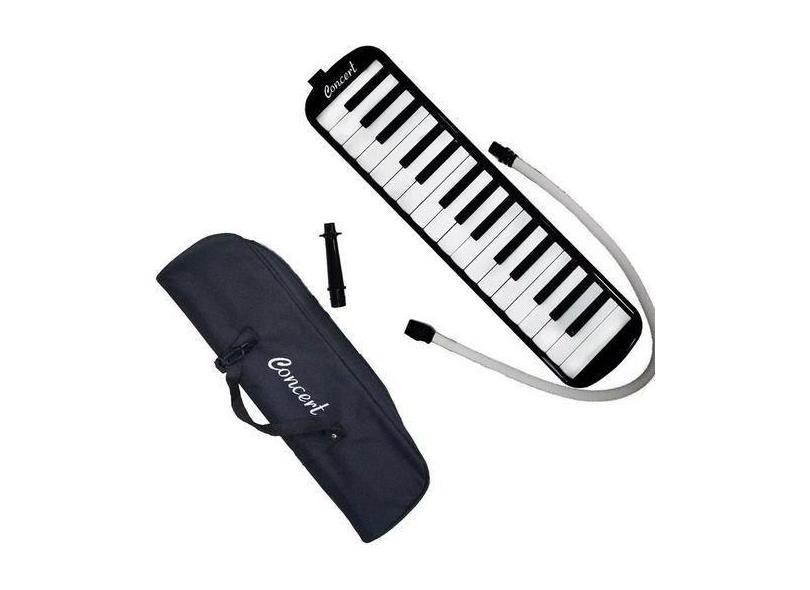 Escaleta Concert Strinberg Preta 32 Teclas Oferta Capa Azul