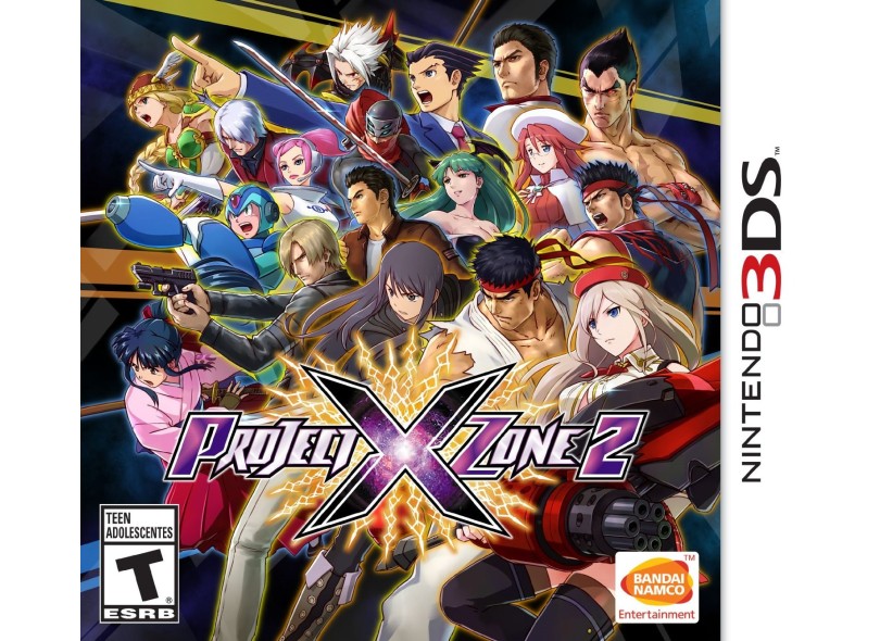 Jogo Project X Zone 2 Bandai Namco Nintendo 3DS