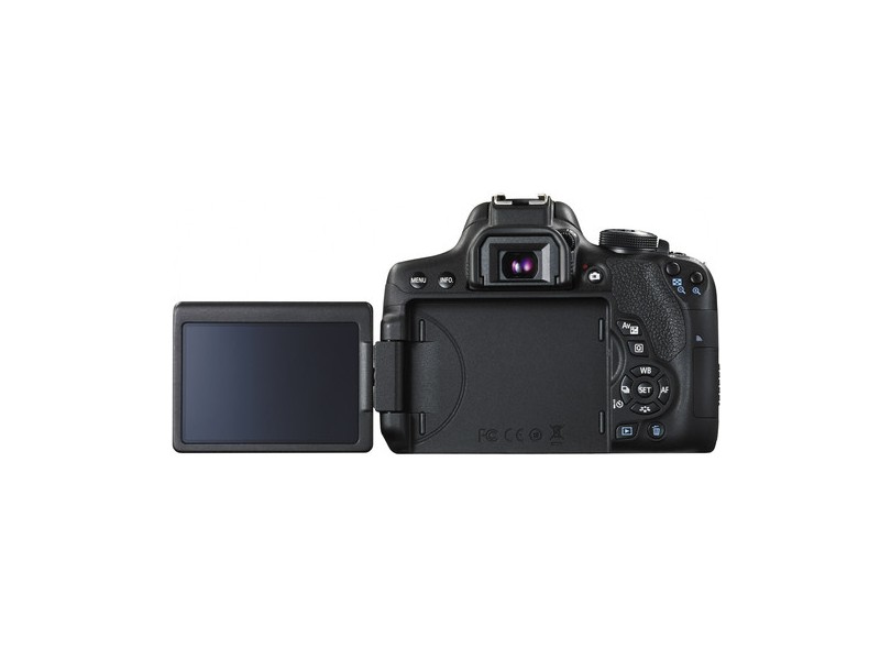 Câmera Digital DSLR(Profissional) Canon EOS 24.2 MP Full HD Rebel T6i
