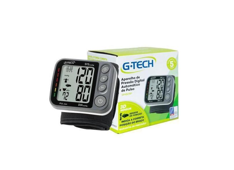 Monitor De Pressão Arterial Digital Automático De Pulso 3D Sensor Gp45 ...