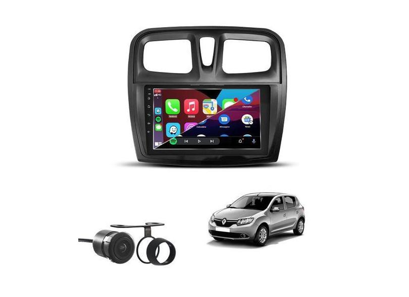 Multimidia Renault Sandero Carplay Android Auto 9 polegadas - Tay Tech ...