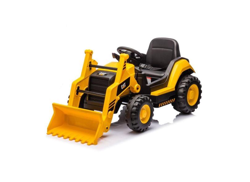 Carrinho Elétrico Infantil Escavadeira Truck 12v Com Controle Remoto