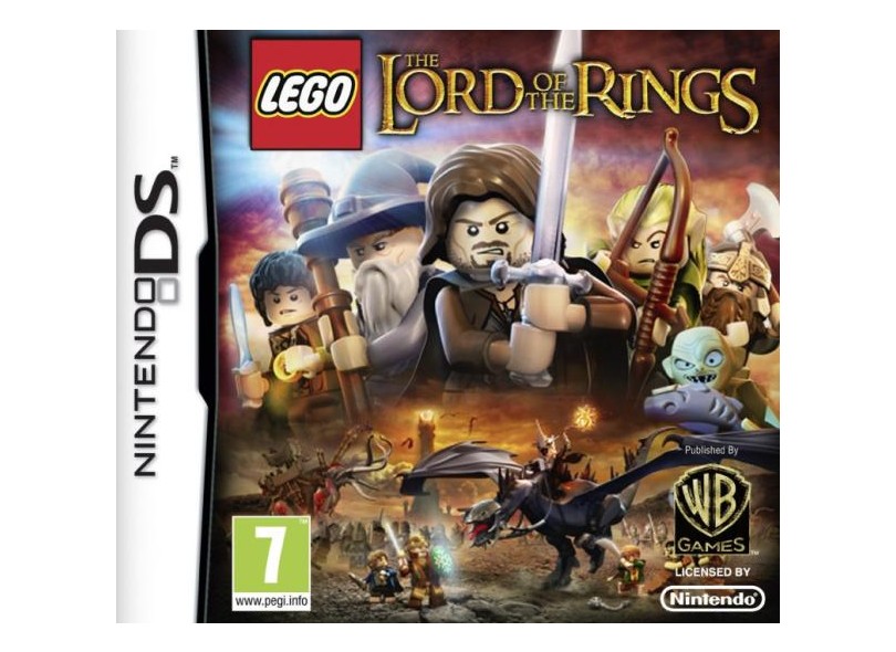 Jogo Lego The Lord of the Rings Warner Bros Nintendo DS